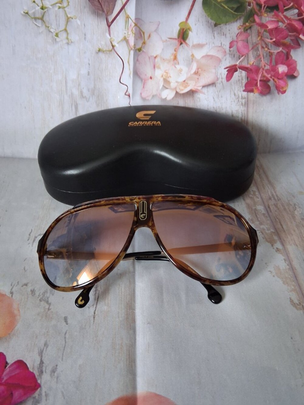 Carrera ENDURANCE65/N Aviator Sunglasses Unisex Havana, 63mm, 10mm NIB
